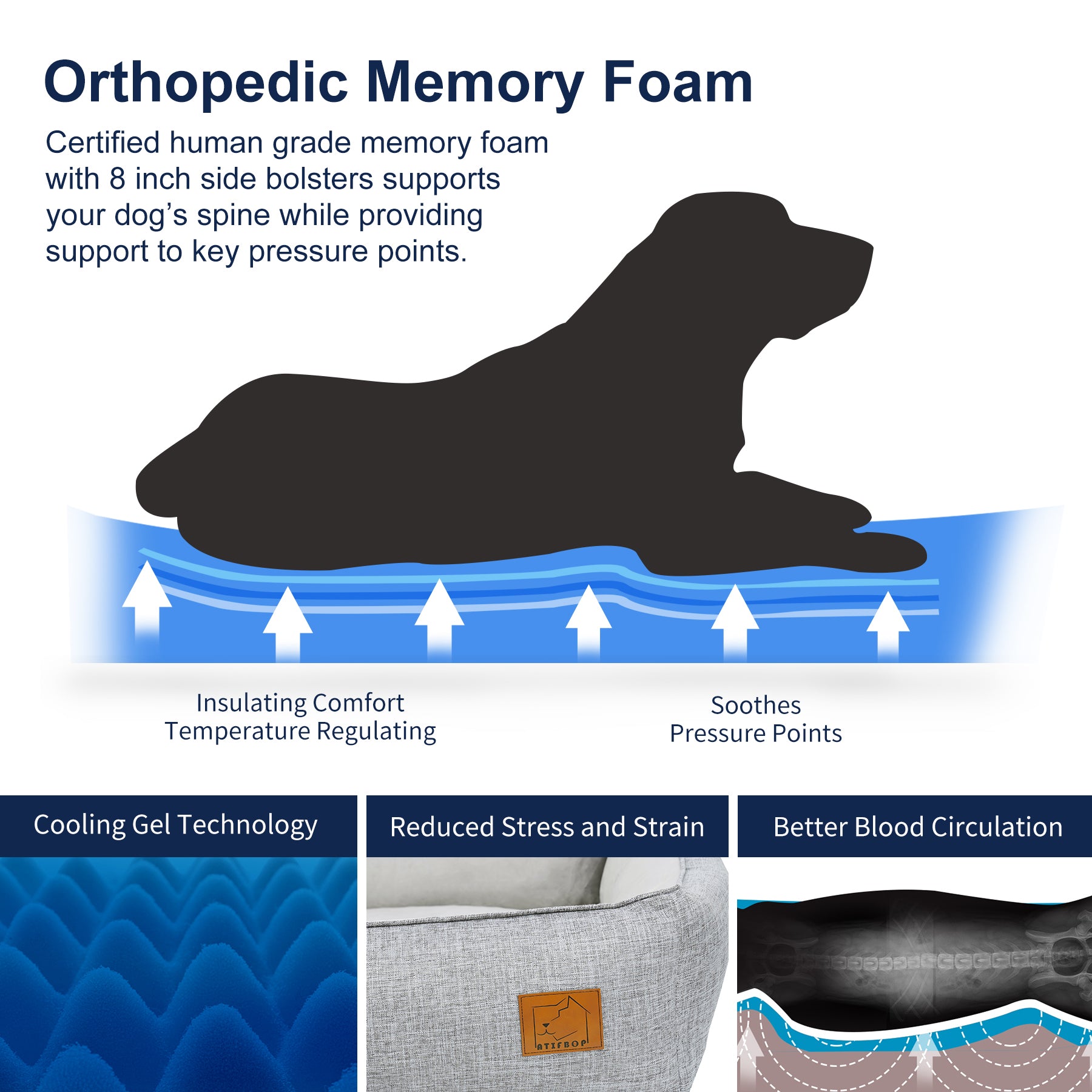 Care for Senior Dogs: Why a Supportive Pet Bed is Essential