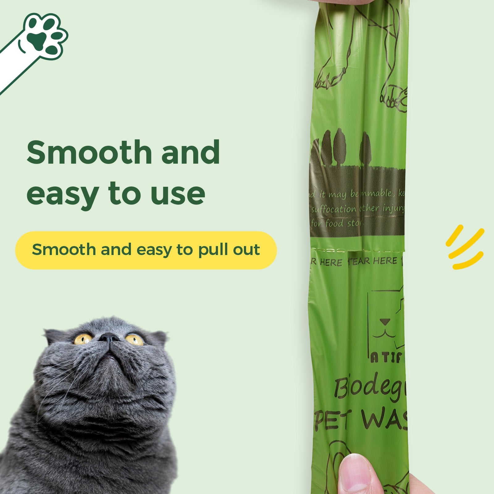 ATIFBOP Biodegradable Pet Poop Bags