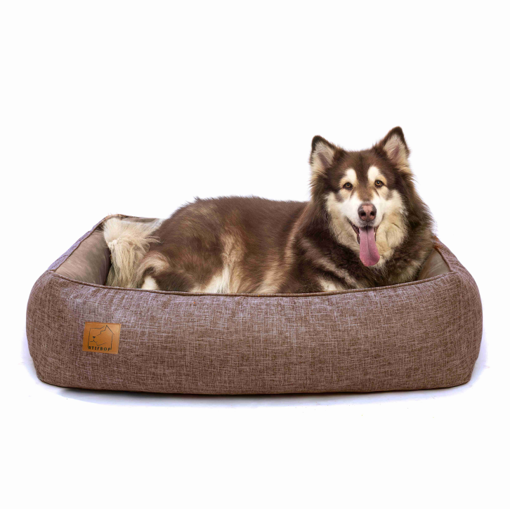 ATIFBOP Orthopedic Pet Bed （Brown）